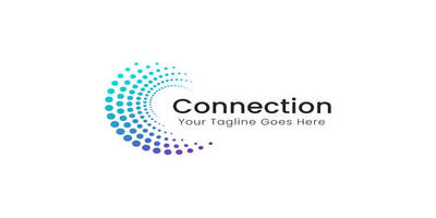 Connection Logo Business Global Technology and Network